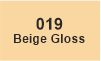 019CF Beige Gloss 019CF Beige Gloss