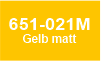 021M Gelb matt 021M Gelb matt