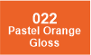 022CF Pastel Orange Gloss 022CF Pastel Orange Gloss