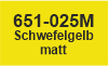 025M Schwefelgelb matt 025M Schwefelgelb matt