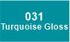 031CF Turquoise Gloss 031CF Turquoise Gloss