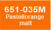 035M Pastellorange matt 035M Pastellorange matt