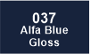 037CF Alfa Blue Gloss 037CF Alfa Blue Gloss