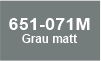071M Grau matt 071M Grau matt