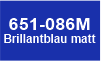 086M Brillantblau matt 086M Brillantblau matt