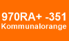 351 Kommunalorange glänzend 351 Kommunalorange glänzend