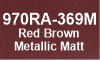 369M Red Brown Metallic Matt 369M Red Brown Metallic Matt