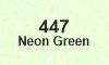 447 Neon Green Glitter 447 Neon Green Glitter