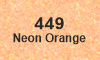 449 Neon Orange Glitter 449 Neon Orange Glitter