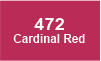 472 Cardinal Red 472 Cardinal Red