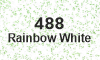 488 Rainbow White Glitter 488 Rainbow White Glitter