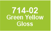 714-02 Green Yellow Gloss 714-02 Green Yellow Gloss