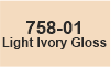 758-01 Light Ivory 758-01 Light Ivory