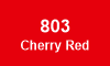803 Cherry Red 803 Cherry Red