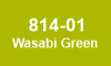 814-01 Wasabi Green 814-01 Wasabi Green