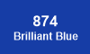874 Brillant Blue 874 Brillant Blue