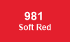 981 Soft Red 981 Soft Red