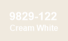 9829-122 Cream white glossy 9829-122 Cream white glossy