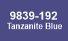 9839-192 Tanzanite Blue 9839-192 Tanzanite Blue
