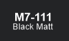 111M Black Matt 111M Black Matt