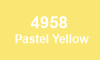 4958 Pastel Yellow 4958 Pastel Yellow
