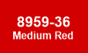 8959-36 Medium Red