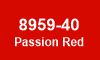 8959-40 Passion Red